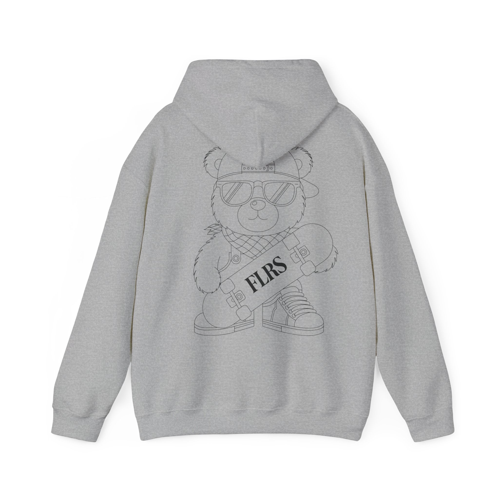 パーカー・フーディ LMC EMB BEAR HOODIE light heather gray 0LM23FHD103LHG LMC Emroidered Bear Hoodie Light Heather Grey | END. (DE)